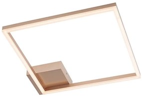 Redo 01-1639 - LED Stmievateľné stropné svietidlo KLEE LED/30W/230V 45x45 cm zlaté