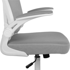 Detská otočná stolička Neoseat LEXI — látka, sivá