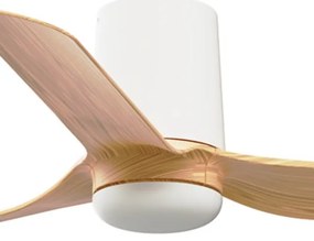 FARO 33833 - Stropný ventilátor MINI PUNT TUB S hnedá/biela pr. 90 cm + DO