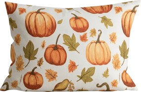 Obliečka na vankúš z mikrovlákna AUTUMN PUMPKINS 50x70 cm, farebný