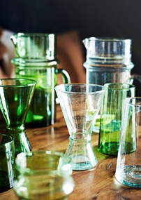 MADAM STOLTZ Sklenený džbán Beldi Green 1 l