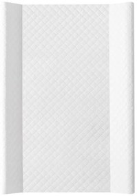 CebaBaby - Prebaľovacia podložka s pevnou doskou dvojhranná COMFORT 50x70 cm biela