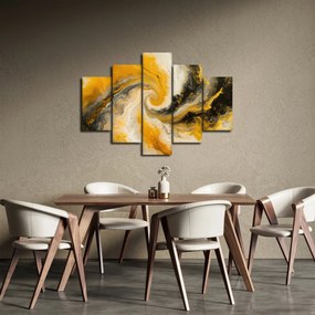 Obraz - Špirálna abstrakcia (150x105 cm)