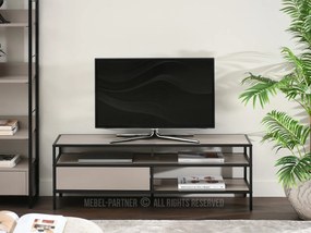 TV stolík/skrinka Subsidios (čierna). Akcia -40%. Vlastná spoľahlivá doprava až k Vám domov. 1137068