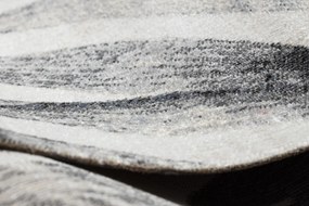 Moderný koberec MUNDO E7181 listy outdoor béžový / modrý