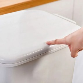 Odpadkový kôš NARDAN 42 l biely