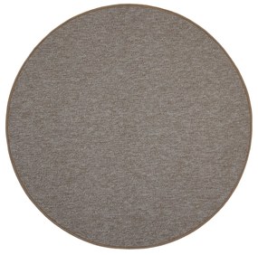 Vopi koberce Kusový koberec Astra béžová kruh - 100x100 (priemer) kruh cm