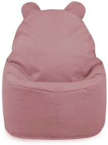 Kreslo pre deti Teddy pudrové