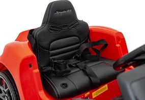 Elektrické autíčko Porsche Spyder RS 718 MP4 červené