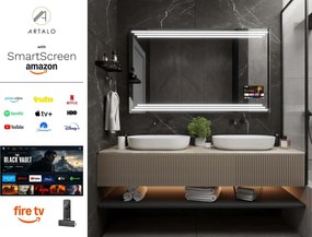 Zrkadlo do kúpeľne s LED osvetlením M17 premium