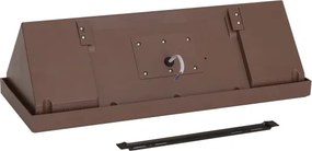 Brilagi - LED vonkajšie nástenné svietidlo TRIANGLE LED/42W/230V 3000/4000/6500K hnedá IP65