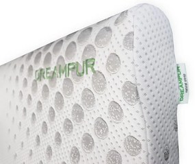 DREAMPUR Anatomický vankúš z latexovej peny DREAMPUR® grey dots profilovaný - 40x60 cm