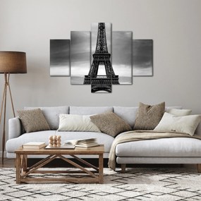 Obraz - Ružové auto v Paríži (150x105 cm)