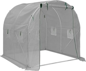 Skleník G21 200 x 200 x 200 cm, biely