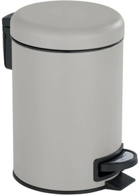 Wenko Pedálový odpadkový kôš Leman 3 l, taupe, 3 l