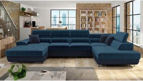 Rohová sedacia súprava Teagan (Pravá (Otusso 22 Velvetto 09)