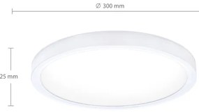 Brilagi - LED stropné svietidlo ESTELA LED/18W/230V biela