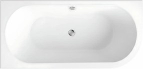 Rea Orion Stripe, akrylová rohová vaňa 150x75 cm, ľavá, biela lesklá, REA-W0071