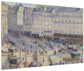 Obraz - Camille Pissarro, The Place du Havre, reprodukcia (90x60 cm)
