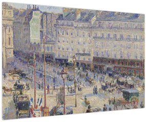 Obraz - Camille Pissarro, The Place du Havre, reprodukcia (90x60 cm)