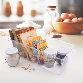 2. akosť - Organizér do chladničky, bez veka - 32x15x10 cm UROVNEJTO