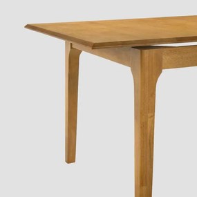 Jedálenský stôl AVELLA z kaučukovníkového dreva, rozkladací 718540