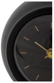 Čierne stolové hodiny Mauro Ferretti Ball