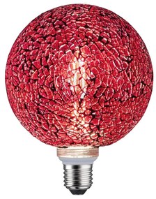 Paulmann E27 LED globe 5 W Miracle Mosaic červená