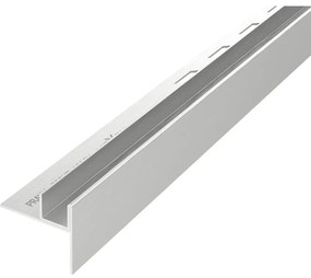 Mexen Line-B lišta na sklo 120 cm pravá, brúsená oceľ, 181004120R