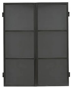 Nástenná skrinka cellio 70 x 90 cm čierna MUZZA