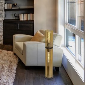 Rabalux 74022 - Stojacia lampa ROXAS 2xE27/40W/230V