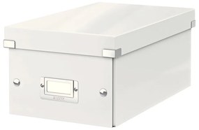 Biely kartónový úložný box s vekom Click&Store - Leitz