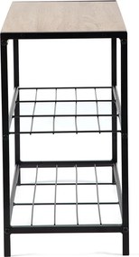 Noela Kovový botník s odkladacou plochou BINA SIMPLE 63