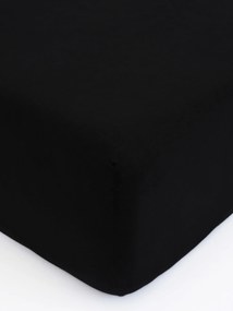 Jersey plachta Classic 160 x 200 cm - čierna
