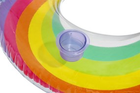 Nafukovacie koleso na plávanie 107 cm dúhové Bestway 43647