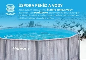 Marimex | Bazén Marimex Florida 3,66x0,99 m so zabudovaným skimmerom - ŠEDÉ DREVO | 10340318