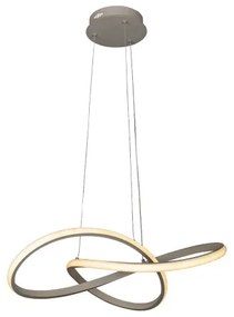 LED Stmievateľný luster na lanku LED/65W/230V 3000-6500K + diaľkové ovládanie