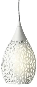 Závesná solárna lampa OMBERO LED, 13x21 cm - viac farieb Farba: Biela