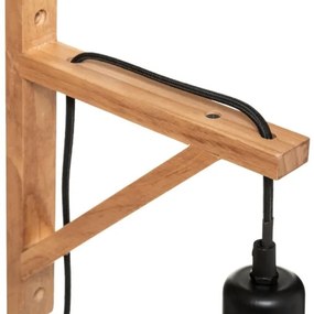 Atmosphera - Nástenné svietidlo WILD 1xE27/25W/230V borovica