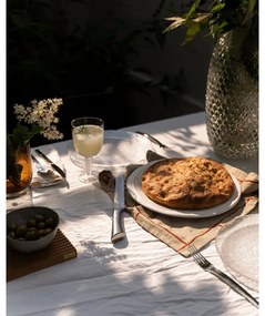 Antikoro príbor 16 ks v striebornej farbe Mano – Hübsch