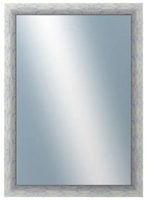 DANTIK - Zrkadlo v rámu, rozmer s rámom 50x70 cm z lišty PAINT modrá veľká (2963)