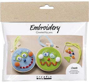Kreatívna sada Vyšívanie smajlíkov