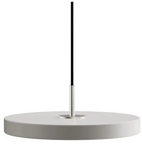 Svetlosivé LED závesné svietidlo s kovovým tienidlom ø 31 cm Asteria Mini – UMAGE