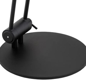 Argon 7075 - Stojacia lampa GABIAN 2xE27/15W/230V čierna