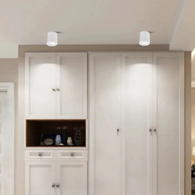 Toolight Toolight, bodová stropná-nástenná lampa 1xGU10 322117A, biela, OSW-08801