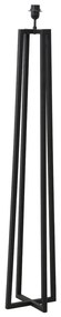Matne čierny podstavec stojacej lampy 130 cm Miley – Light &amp; Living