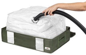 Zelený úložný box Compactor Oxford, 145 l