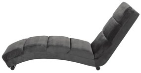 Sivá zamatová leňoška Actona Slinky