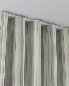 Zaves s riasením WAVE farba produktu zelená látka zapletaná, vzorované
