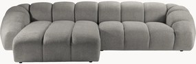 Velúrová rohová pohovka Diana (4-miestna)
